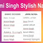 Ammi Singh Stylish Names