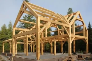 Timber frame home kits