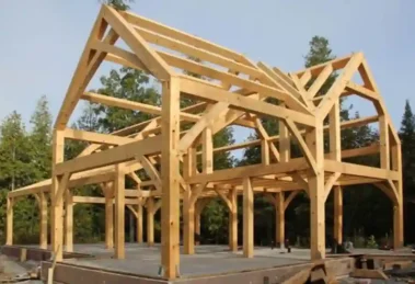 Timber frame home kits